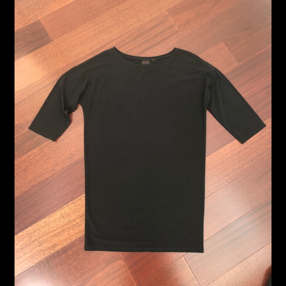Black T-shirt Dress